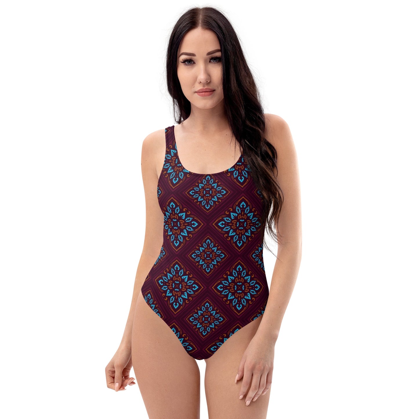 Women's One - Piece Swimsuit, swimsuit, vacation swimwear, holiday travel swimwear, mothers day gift - PratSN