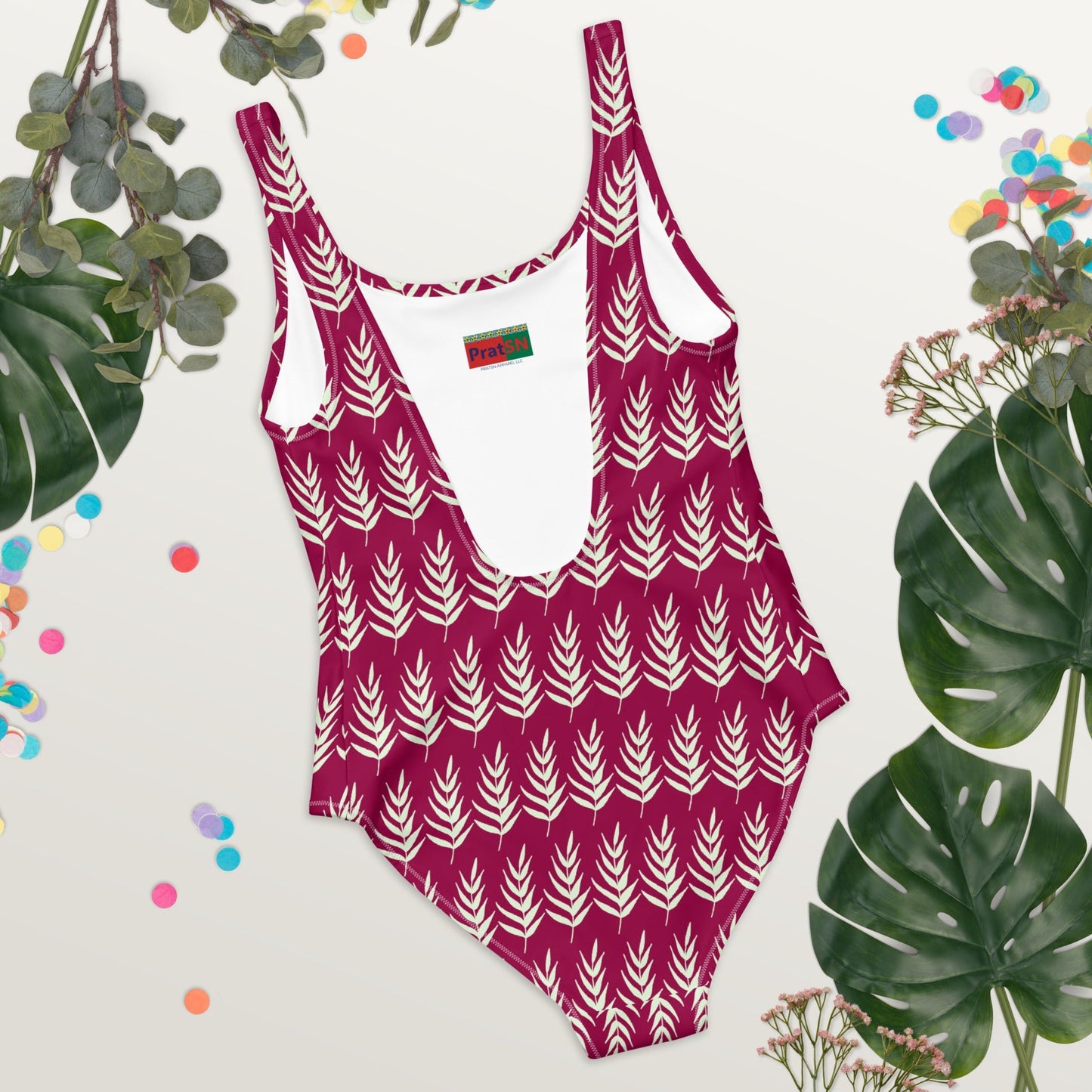 Women's One - Piece Swimsuit, swimsuit, vacation swimwear, holiday travel swimwear, mothers day gift - PratSN