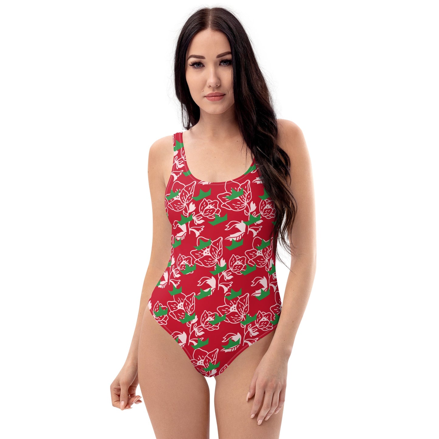 Women's One - Piece Swimsuit, swimsuit, vacation swimwear, holiday travel swimwear, mothers day gift - PratSN