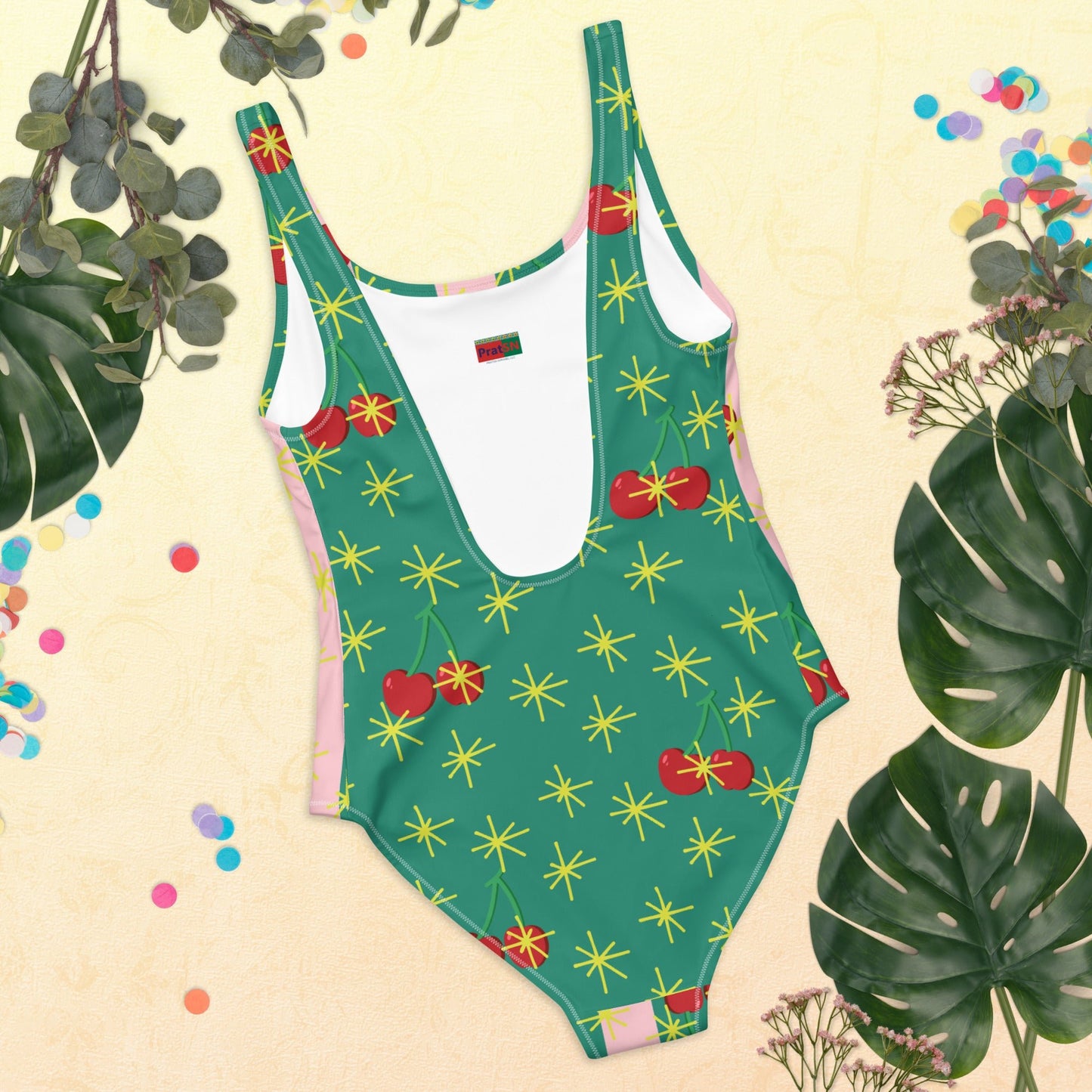 Women's One - Piece Swimsuit, swimsuit, vacation swimwear, holiday travel swimwear, mothers day gift - PratSN