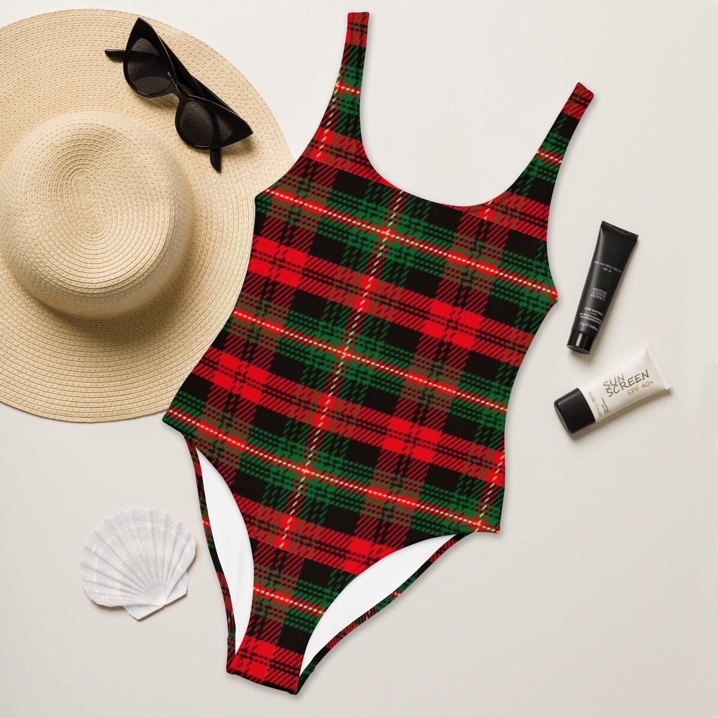 Women's One - Piece Swimsuit, swimsuit, vacation swimwear, holiday travel swimwear, mothers day gift - PratSN