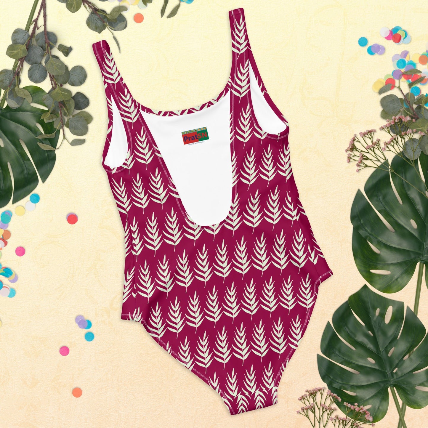 Women's One - Piece Swimsuit, swimsuit, vacation swimwear, holiday travel swimwear, mothers day gift - PratSN