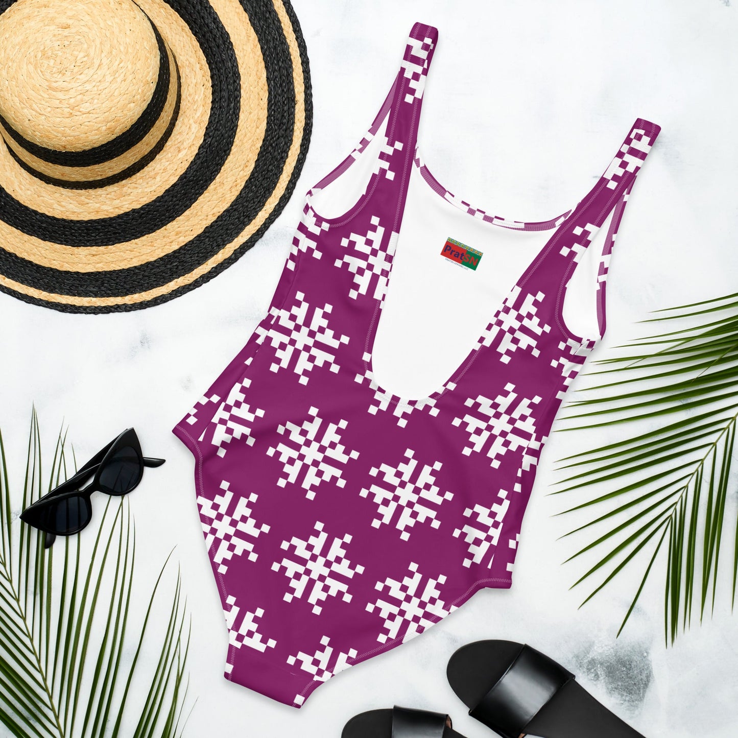 Women's One - Piece Swimsuit, swimsuit, vacation swimwear, holiday travel swimwear, mothers day gift - PratSN