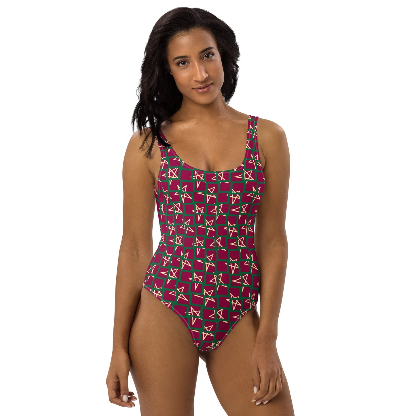 Women's One - Piece Swimsuit, swimsuit, vacation swimwear, holiday travel swimwear, mothers day gift - PratSN