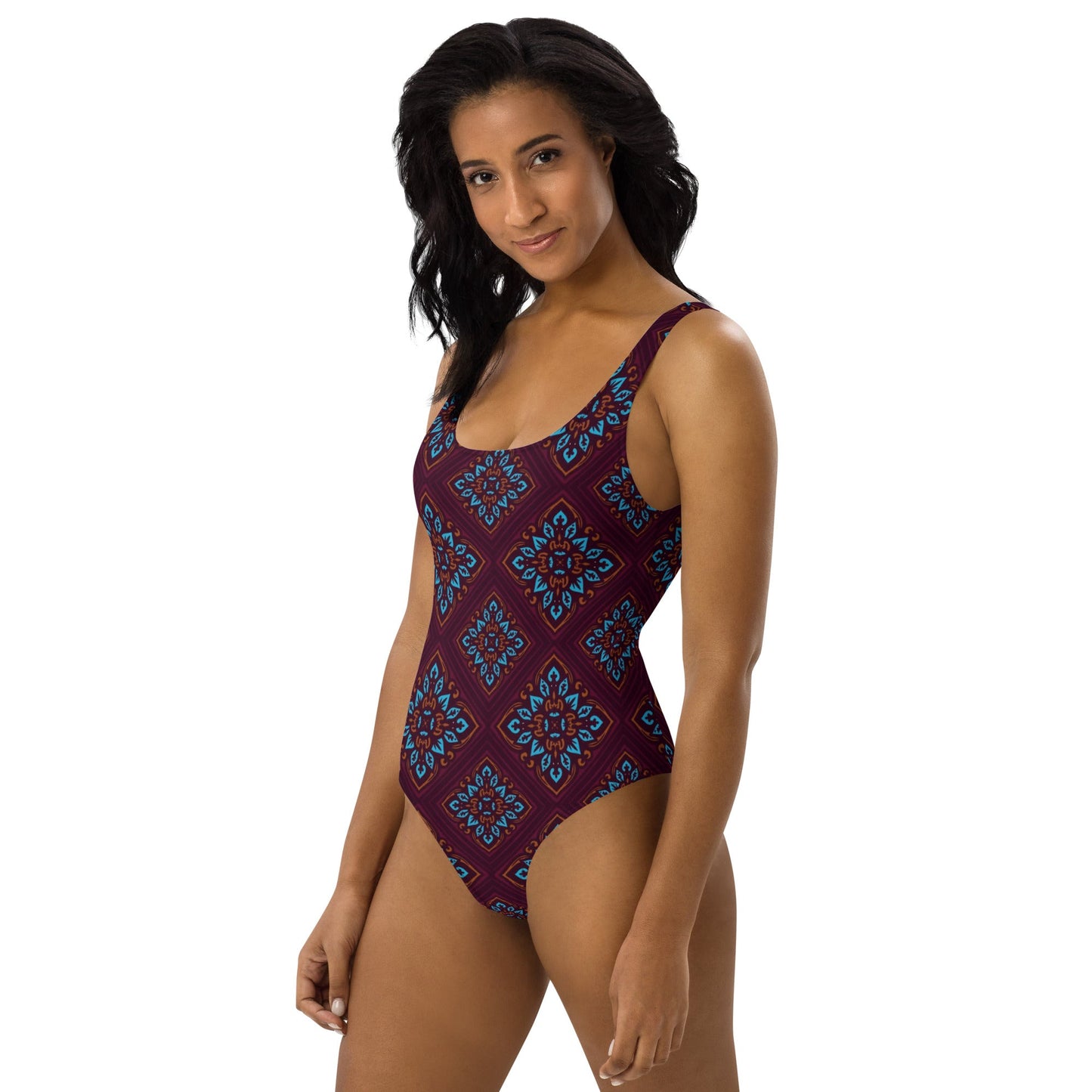 Women's One - Piece Swimsuit, swimsuit, vacation swimwear, holiday travel swimwear, mothers day gift - PratSN