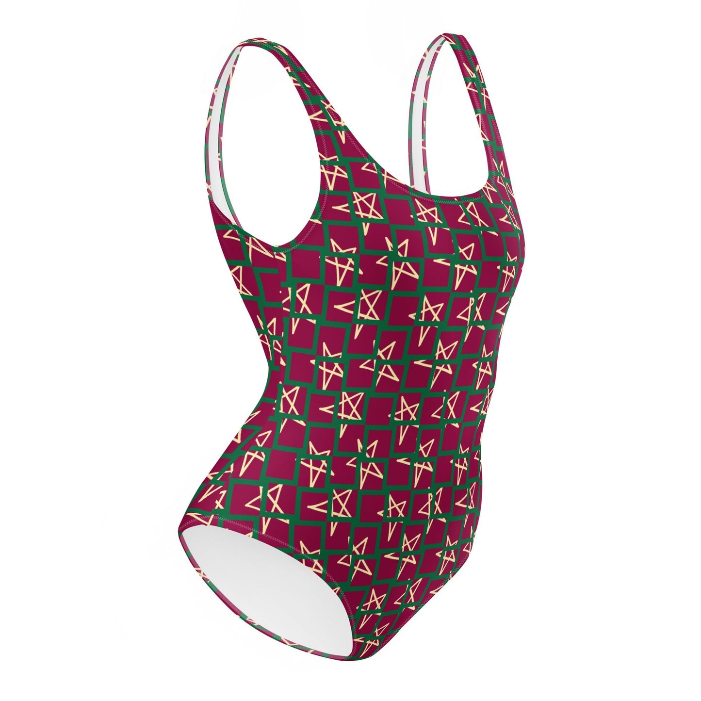 Women's One - Piece Swimsuit, swimsuit, vacation swimwear, holiday travel swimwear, mothers day gift - PratSN