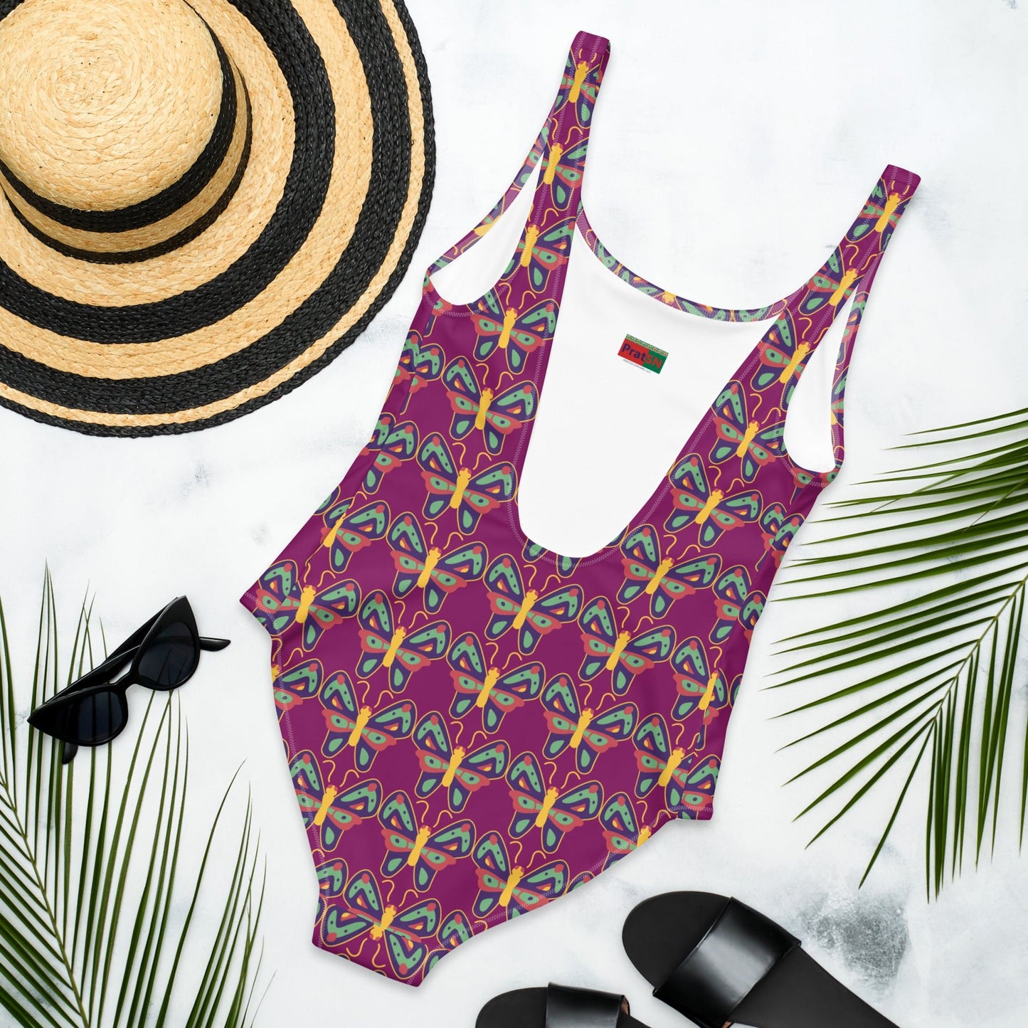 Women's One - Piece Swimsuit, swimwear, holiday travel swimwear, mothers day gift - PratSN