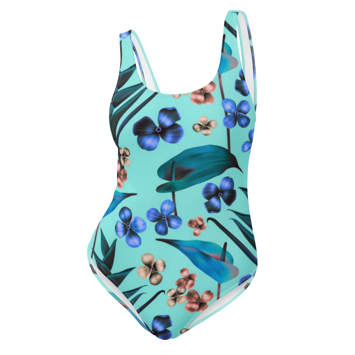 Women's One - Piece Swimsuit, tankinis, Swimsuit, Beachwear, Bathing Suit Floral Outfit, - PratSN