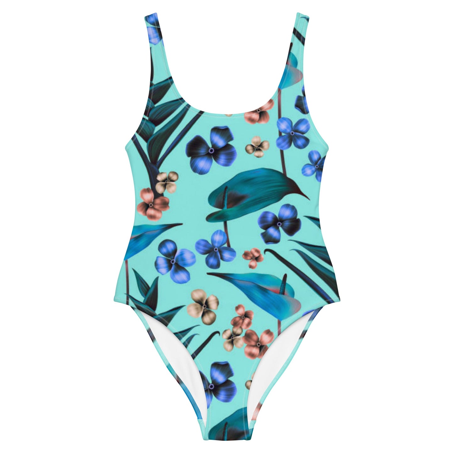 Women's One - Piece Swimsuit, tankinis, Swimsuit, Beachwear, Bathing Suit Floral Outfit, - PratSN