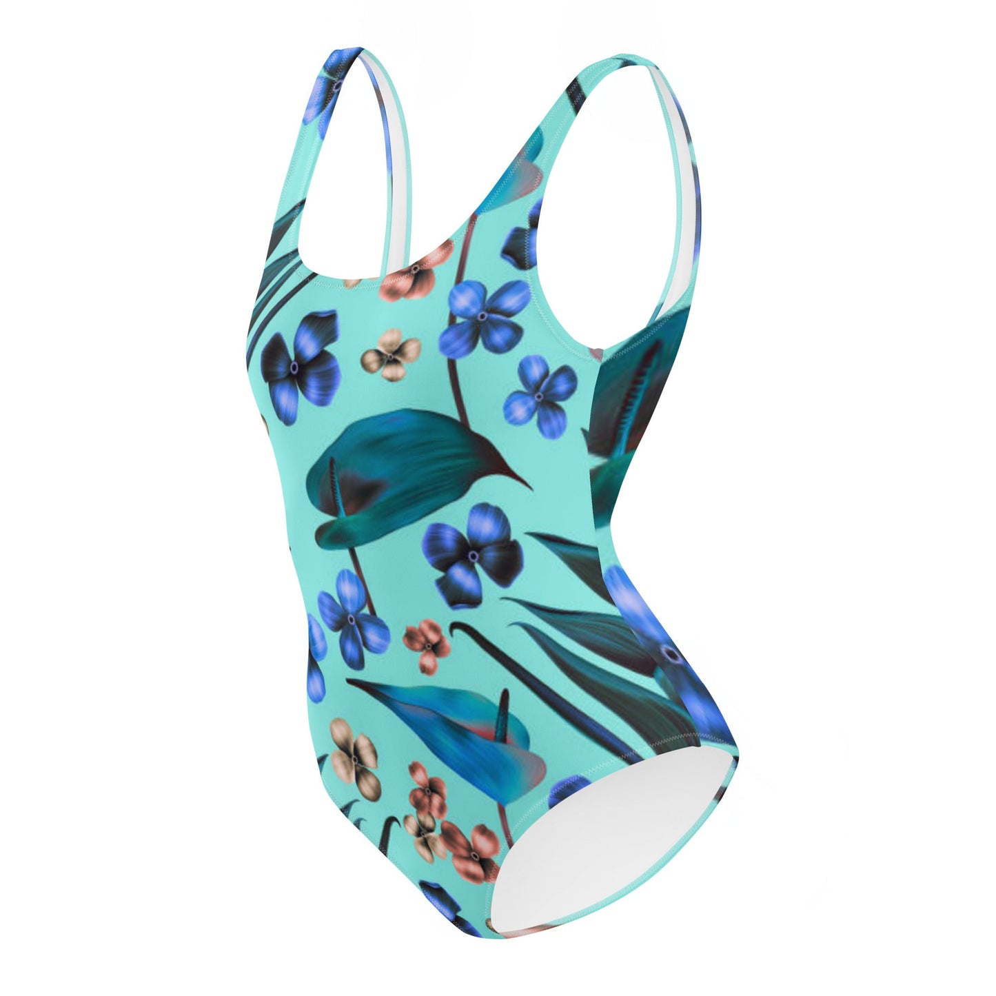 Women's One - Piece Swimsuit, tankinis, Swimsuit, Beachwear, Bathing Suit Floral Outfit, - PratSN