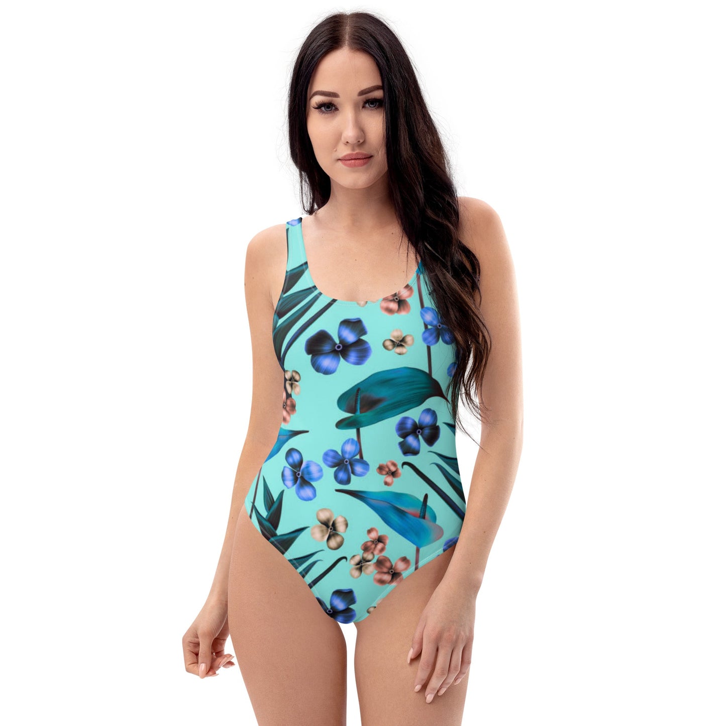 Women's One - Piece Swimsuit, tankinis, Swimsuit, Beachwear, Bathing Suit Floral Outfit, - PratSN