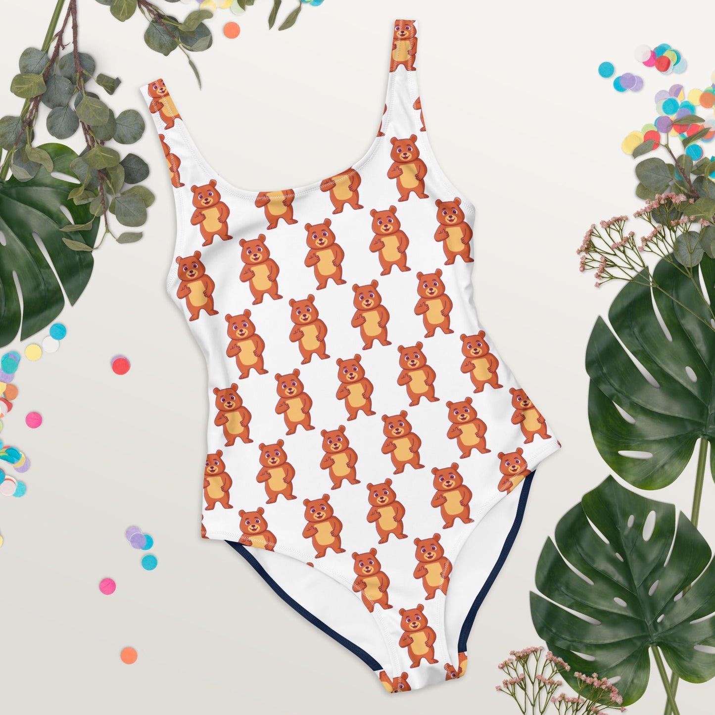 Women's One - Piece Swimsuit, Vacation swimwear, holiday travel swimwear, mothers day gift - PratSN