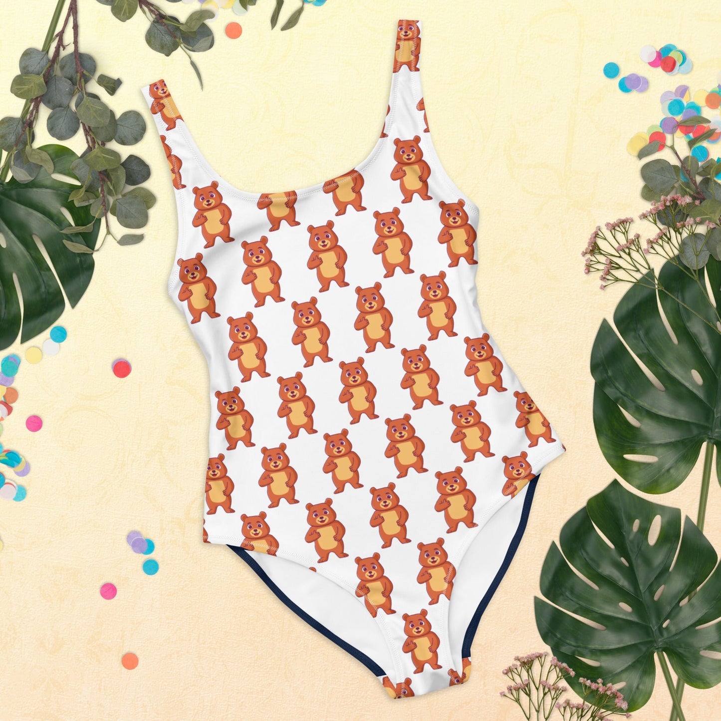 Women's One - Piece Swimsuit, Vacation swimwear, holiday travel swimwear, mothers day gift - PratSN