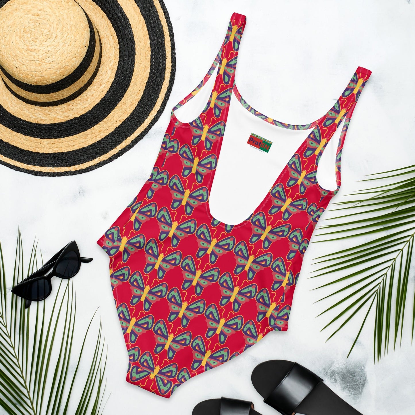 Women's One - Piece, swimsuit, vacation swimwear, holiday travel swimwear, mothers day gift - PratSN