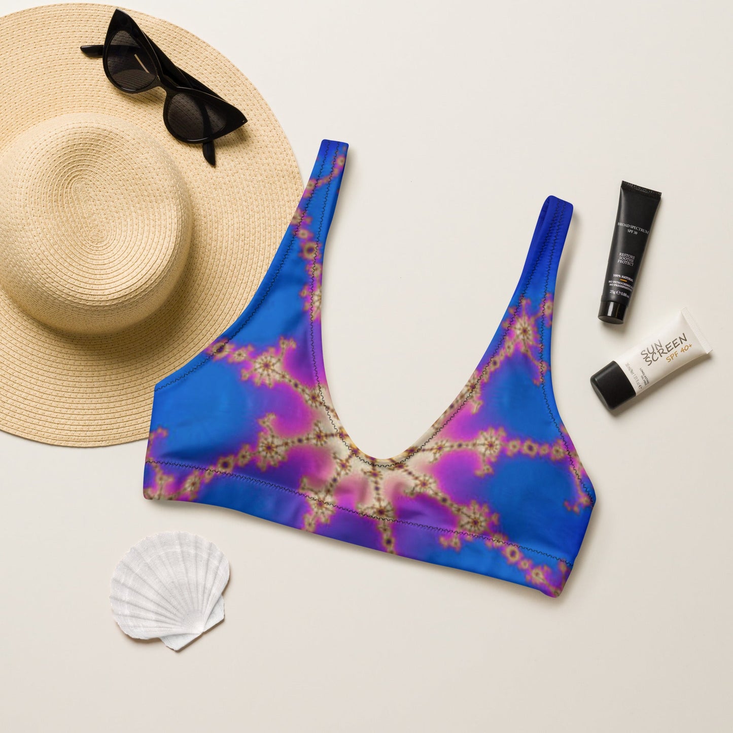 Women's padded bikini top, Cute Summer Bikini beautiful bikini top, Beach dress, Beach dress for summer and spring - PratSN