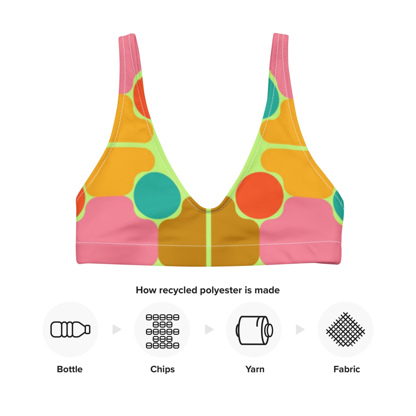Women's padded bikini top, Cute Summer Bikini Top beautiful bikini top, Beach dress, Beach dress for summer and spring - PratSN