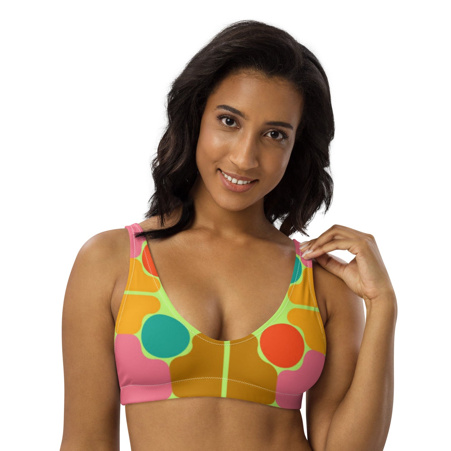 Women's padded bikini top, Cute Summer Bikini Top beautiful bikini top, Beach dress, Beach dress for summer and spring - PratSN