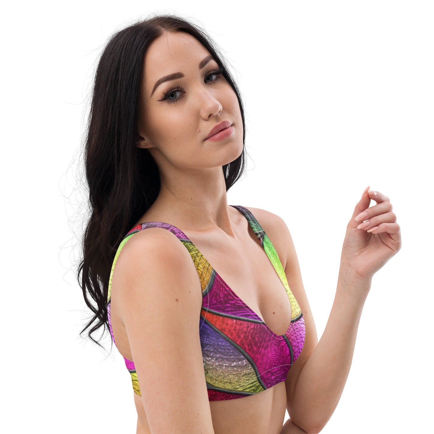 Women's padded bikini top, Cute Summer Bikini Top, beautiful bikini top, Beach dress, Beach dress for summer and spring - PratSN