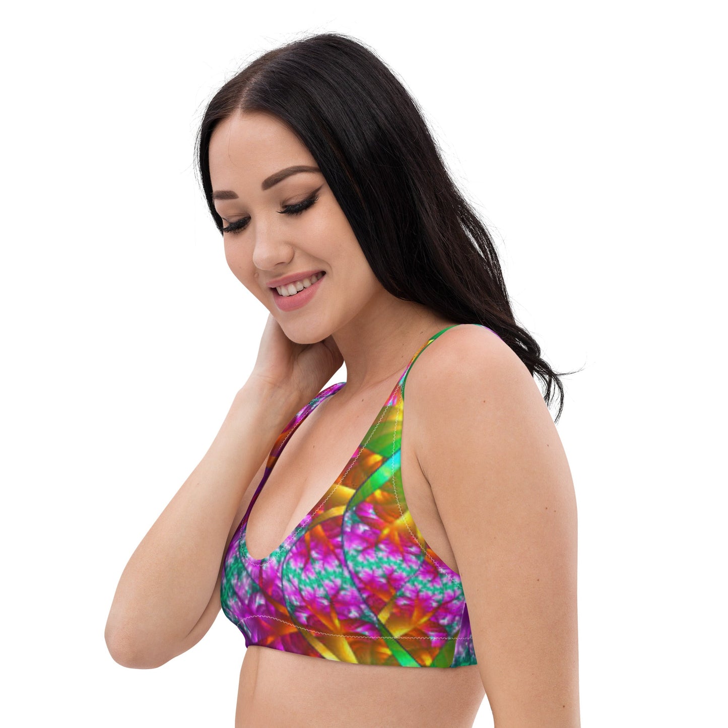 Women's padded bikini top, Cute Summer Bikini Top, beautiful bikini top, Beach dress, Beach dress for summer and spring - PratSN
