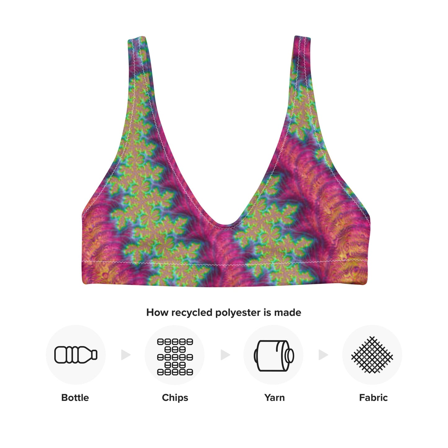 Women's padded bikini top, Cute Summer Bikini, Top beautiful bikini top, Beach dress, Beach dress for summer and spring - PratSN