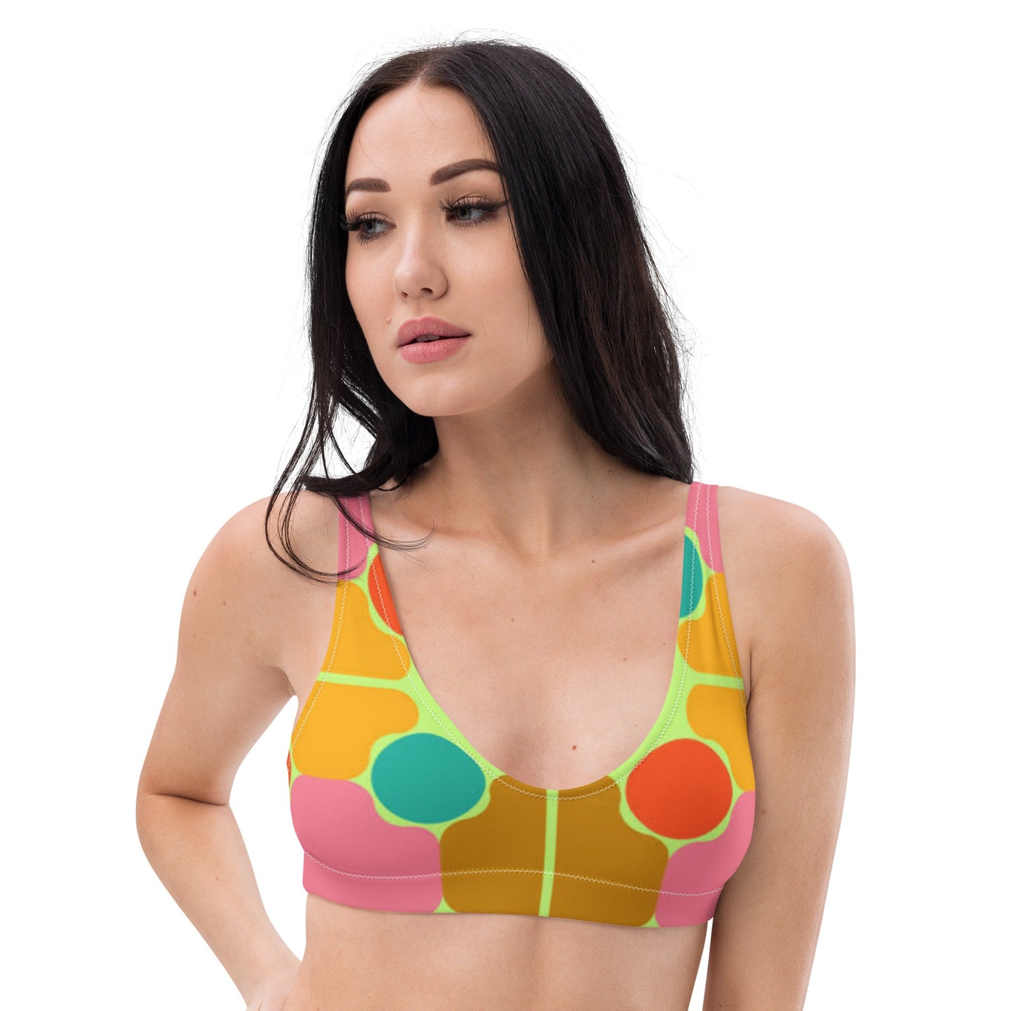 Women's padded bikini top, Cute Summer Bikini Top beautiful bikini top, Beach dress, Beach dress for summer and spring - PratSN
