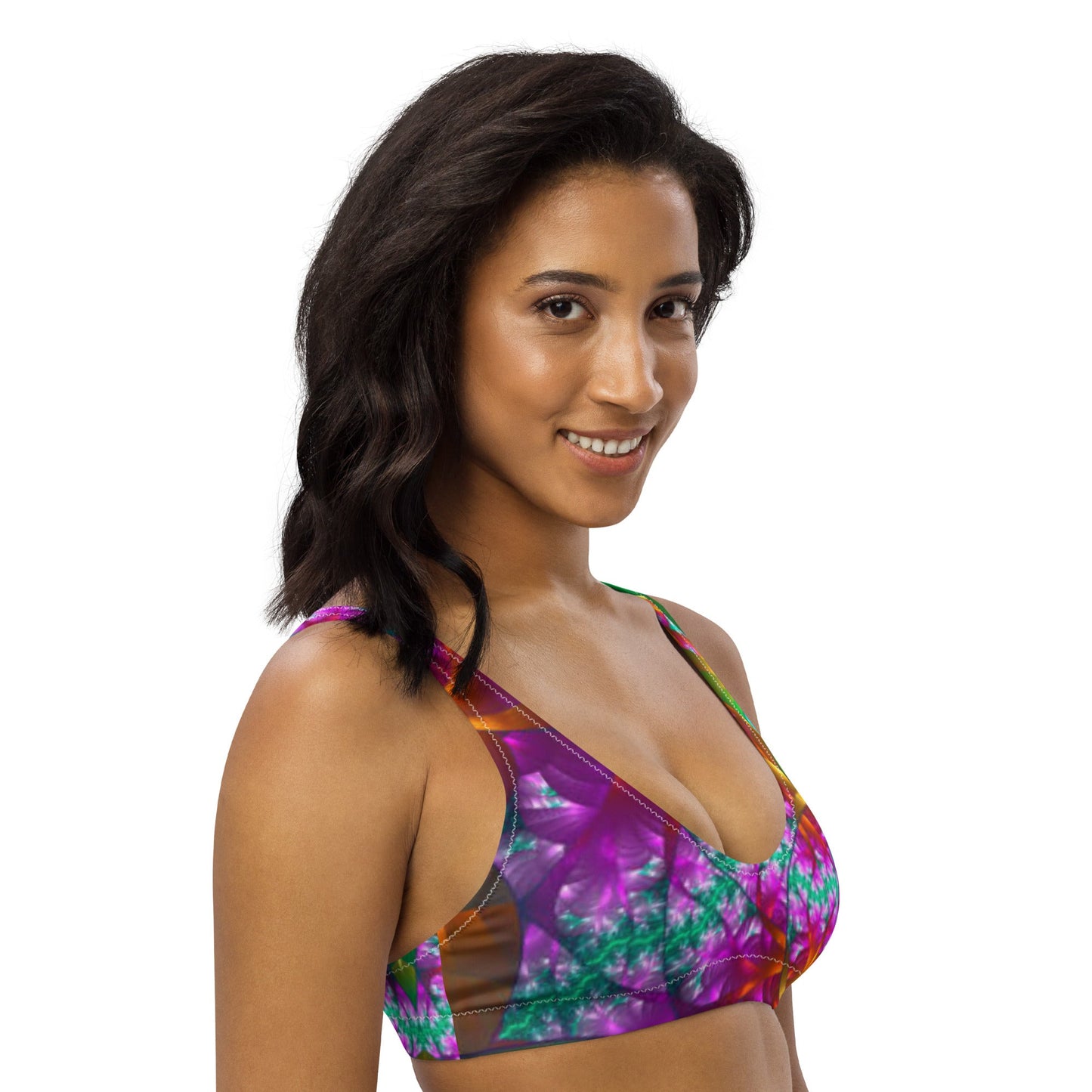 Women's padded bikini top, Cute Summer Bikini Top, beautiful bikini top, Beach dress, Beach dress for summer and spring - PratSN