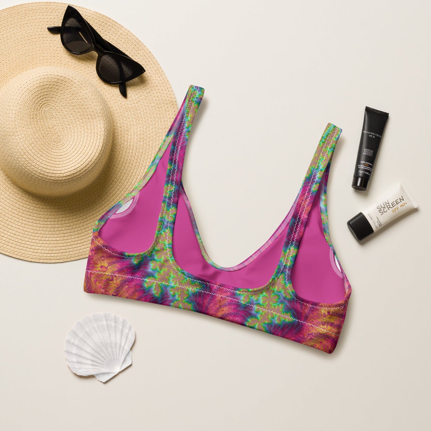 Women's padded bikini top, Cute Summer Bikini, Top beautiful bikini top, Beach dress, Beach dress for summer and spring - PratSN