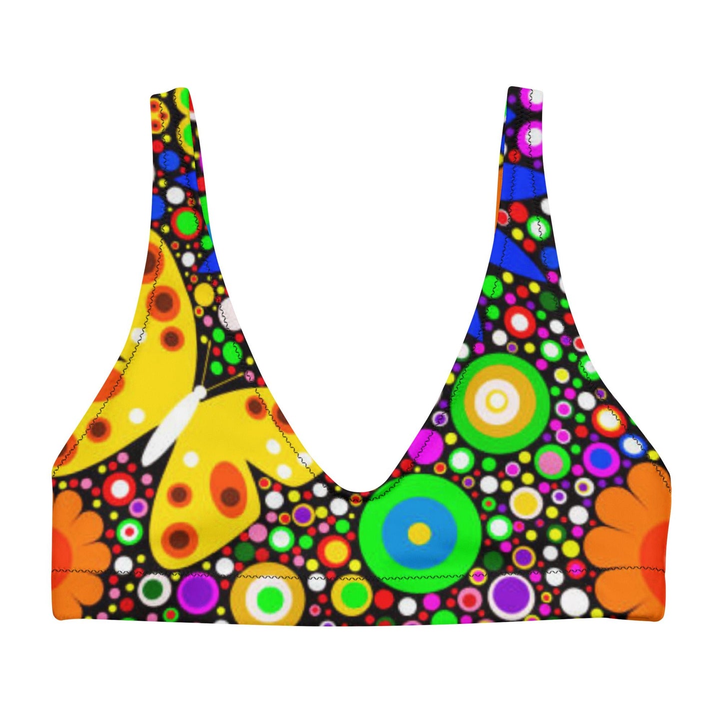 Women's padded bikini top, Cute Summer Bikini Top, beautiful bikini top, Beach dress, Beach dress for summer and spring - PratSN