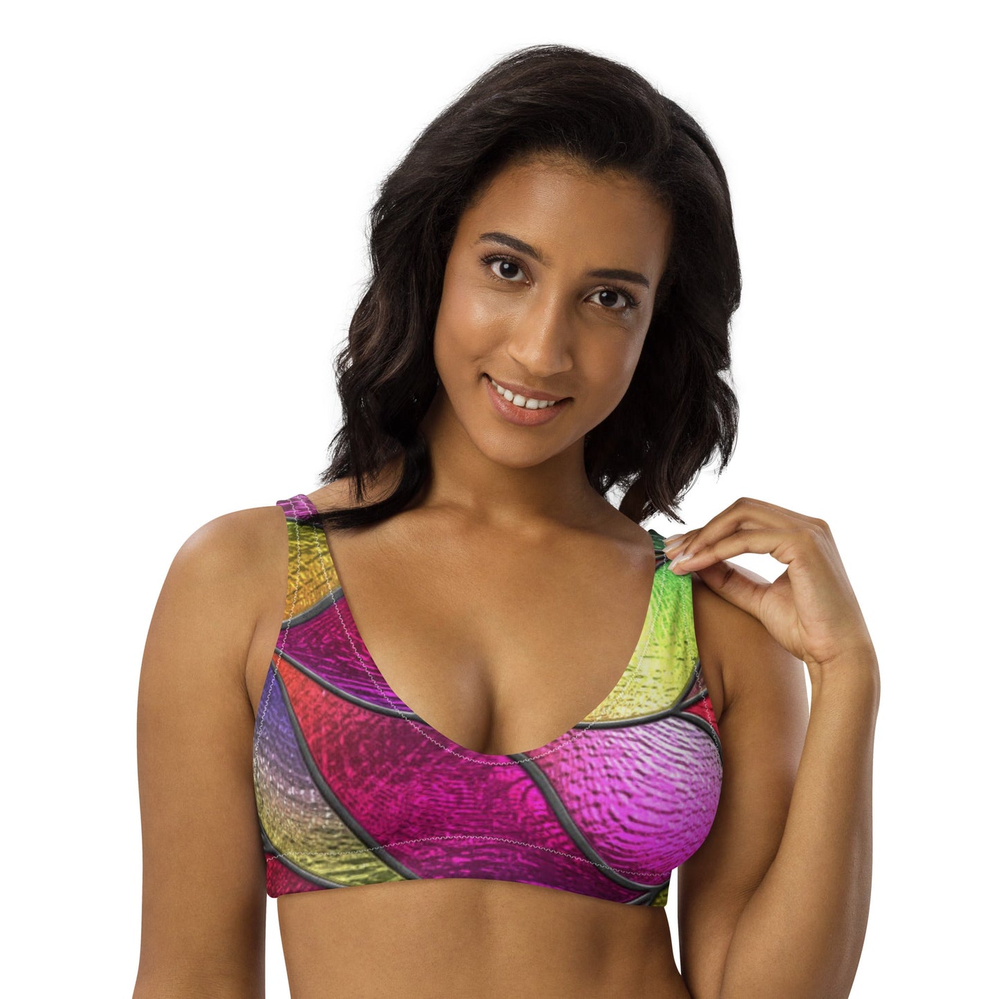 Women's padded bikini top, Cute Summer Bikini Top, beautiful bikini top, Beach dress, Beach dress for summer and spring - PratSN