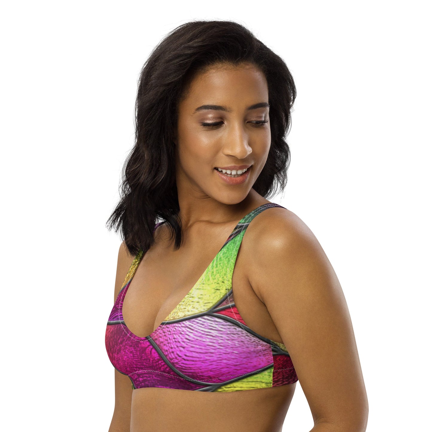 Women's padded bikini top, Cute Summer Bikini Top, beautiful bikini top, Beach dress, Beach dress for summer and spring - PratSN