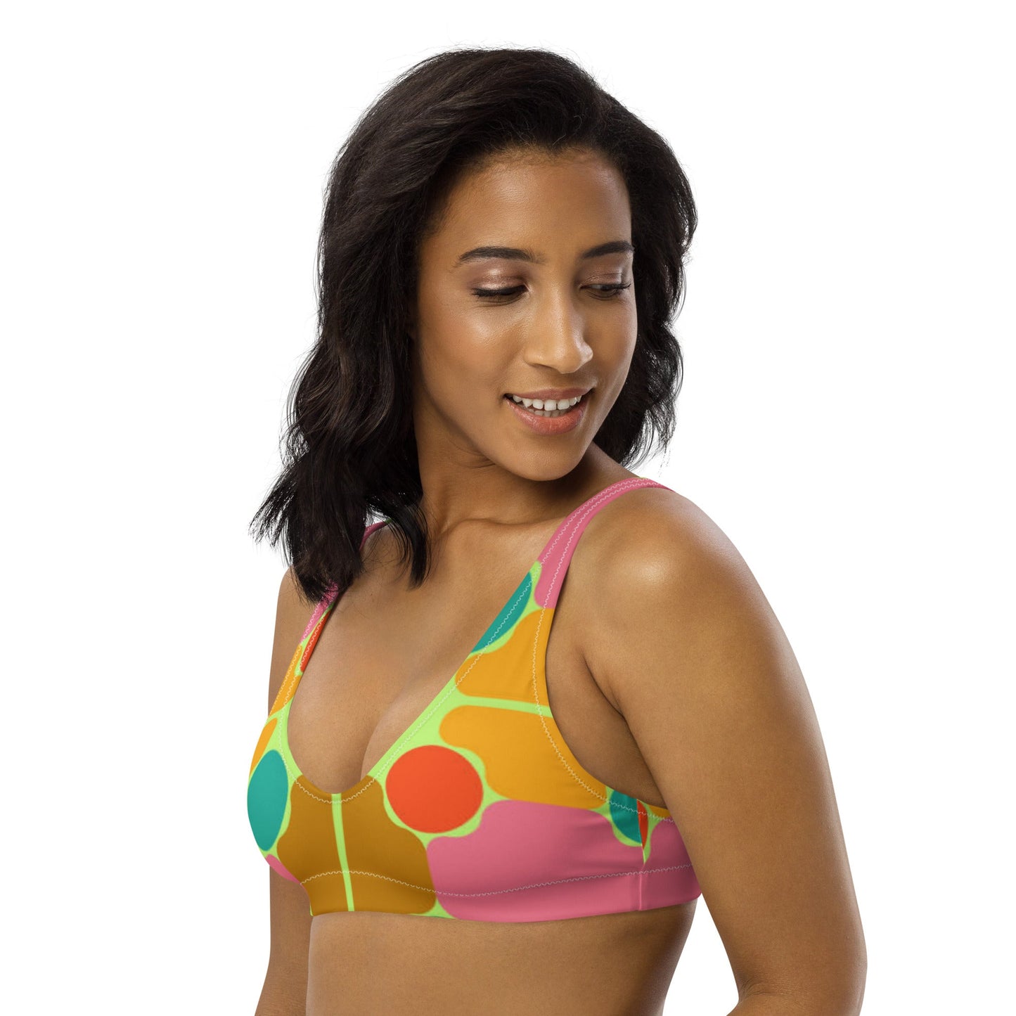 Women's padded bikini top, Cute Summer Bikini Top beautiful bikini top, Beach dress, Beach dress for summer and spring - PratSN
