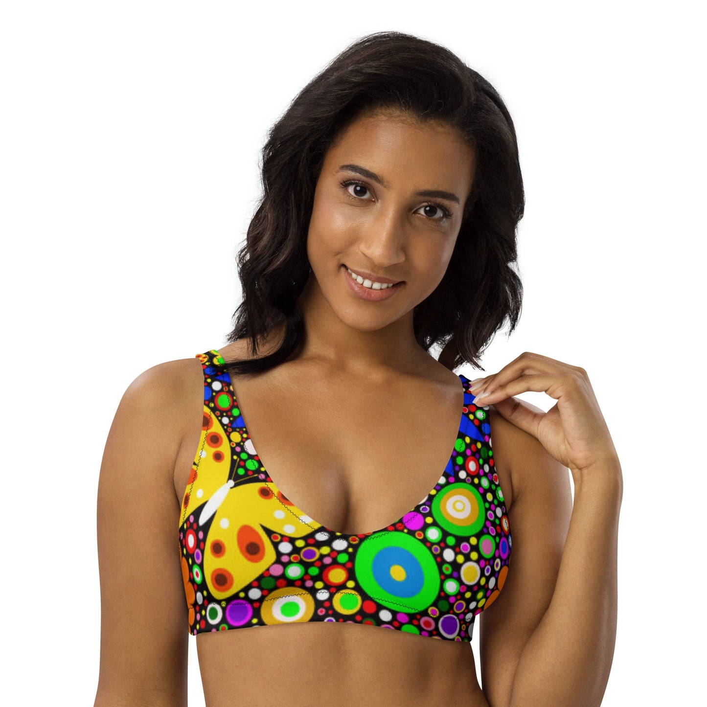 Women's padded bikini top, Cute Summer Bikini Top, beautiful bikini top, Beach dress, Beach dress for summer and spring - PratSN