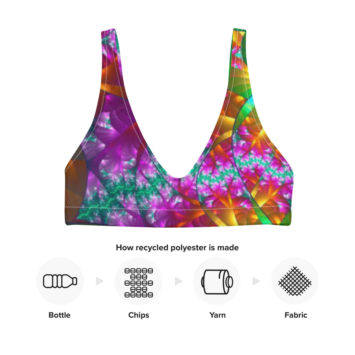 Women's padded bikini top, Cute Summer Bikini Top, beautiful bikini top, Beach dress, Beach dress for summer and spring - PratSN