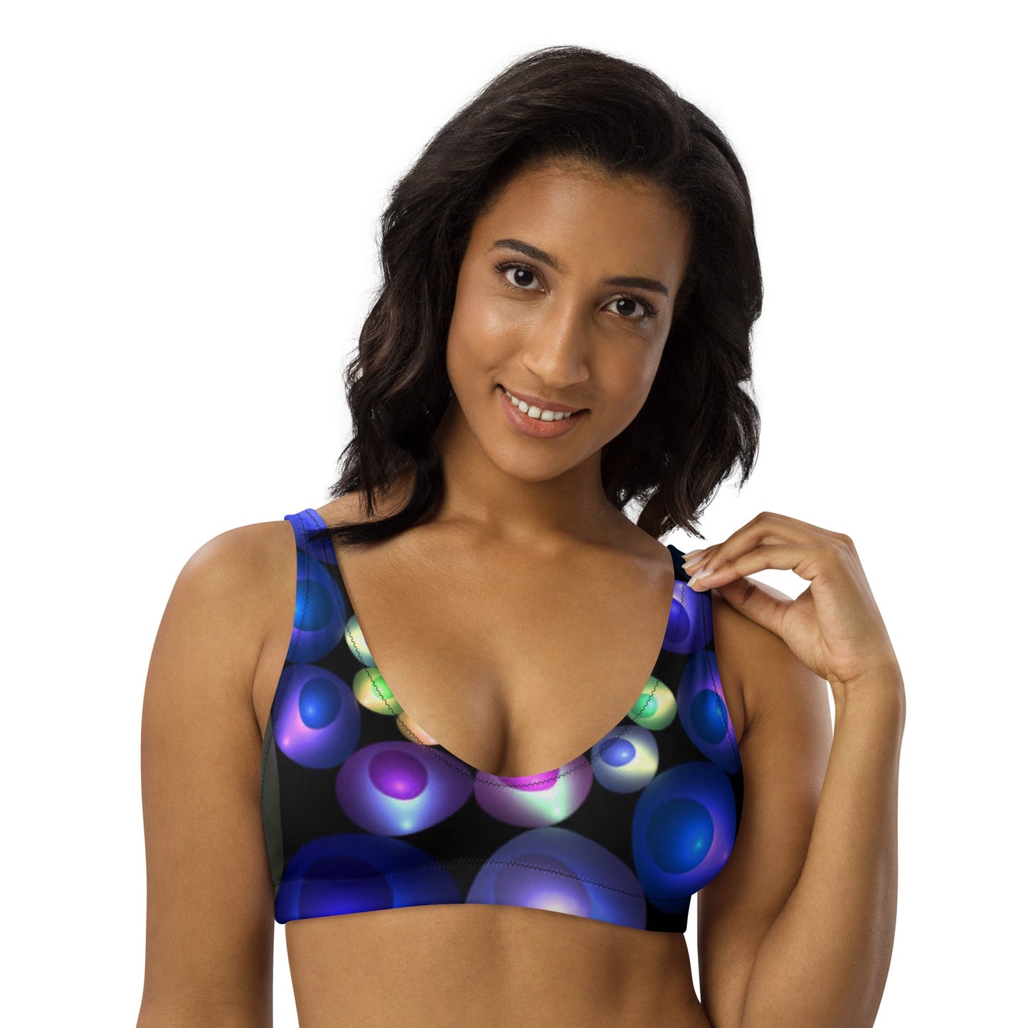 Women's padded bikini top, Cute Summer Bikini Top, beautiful bikini top, Beach dress, Beach dress for summer and spring - PratSN