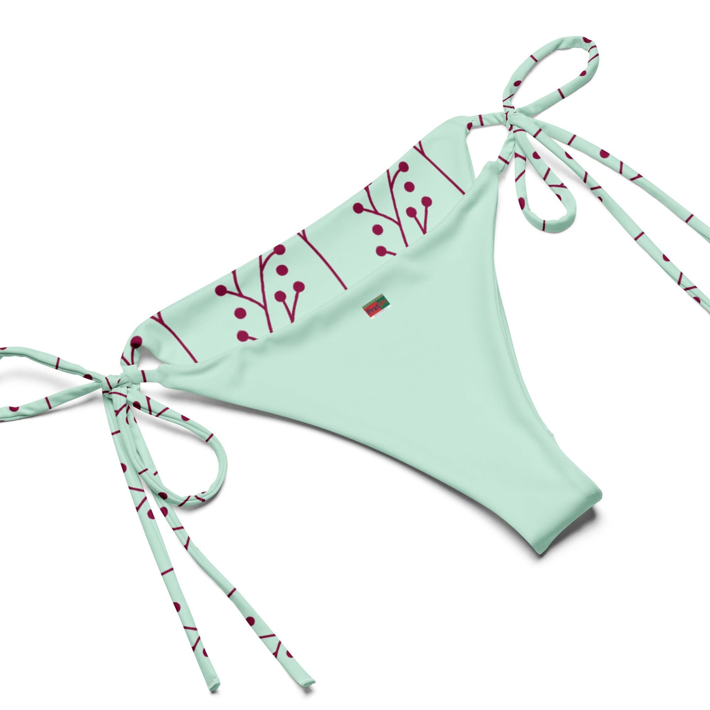 Women's padded bikini top, light green Summer Dress, swimwear, classic beach dress - PratSN