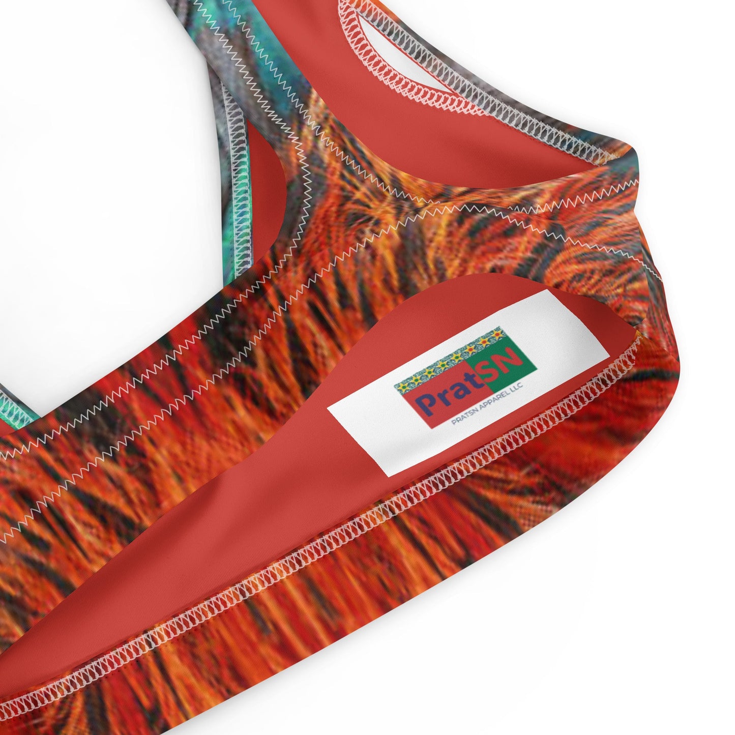 Women's padded bikini top, Padded Swimsuit Top, Bathing Suit Top - PratSN