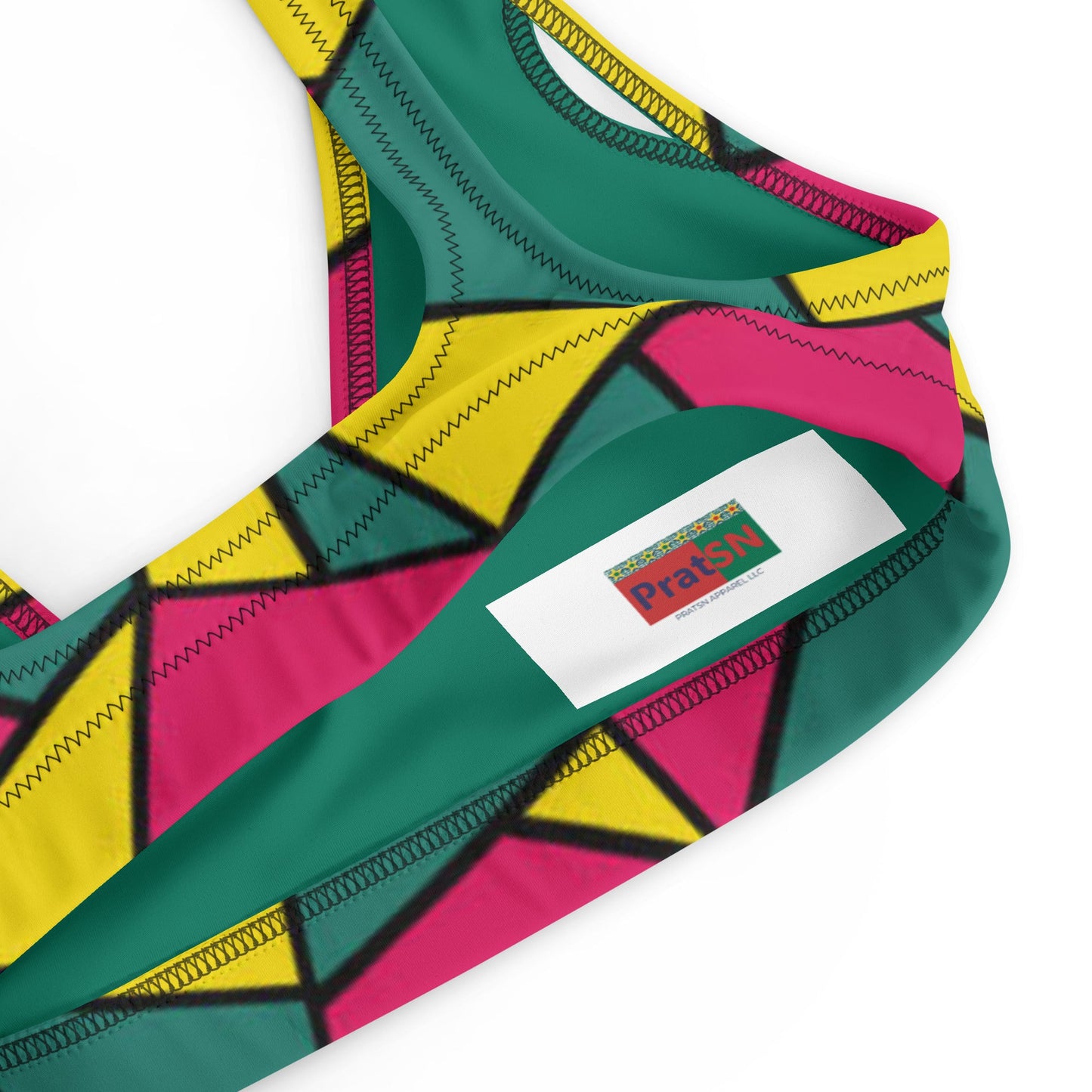 Women's padded bikini top, Pink Green Yellow Cute Summer Bikini Top, beautiful bikini top, Beach dress, Beach dress for summer and spring - PratSN