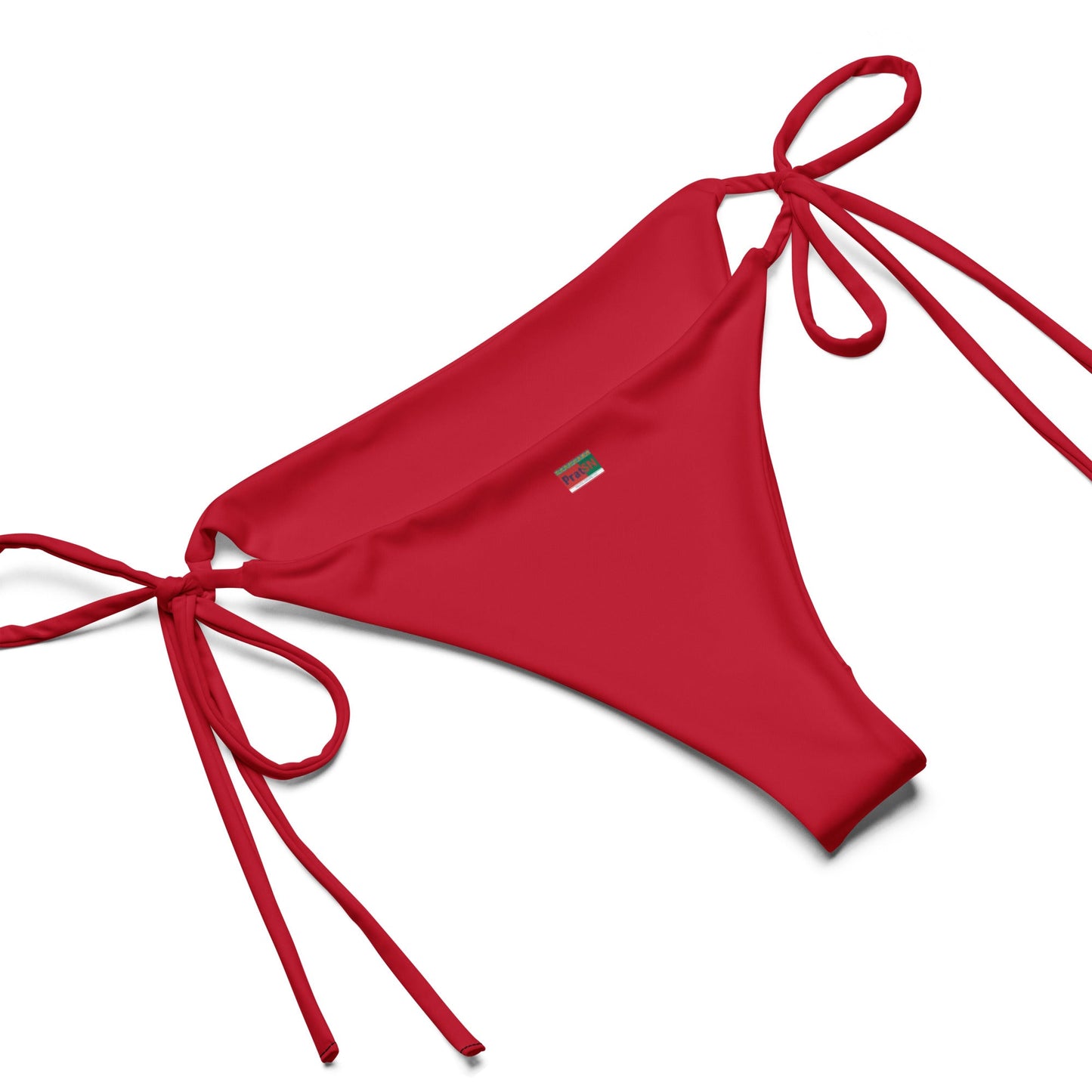 Women's padded bikini top, Red and Yellow Summer Dress, swimwear, classic beach dress - PratSN