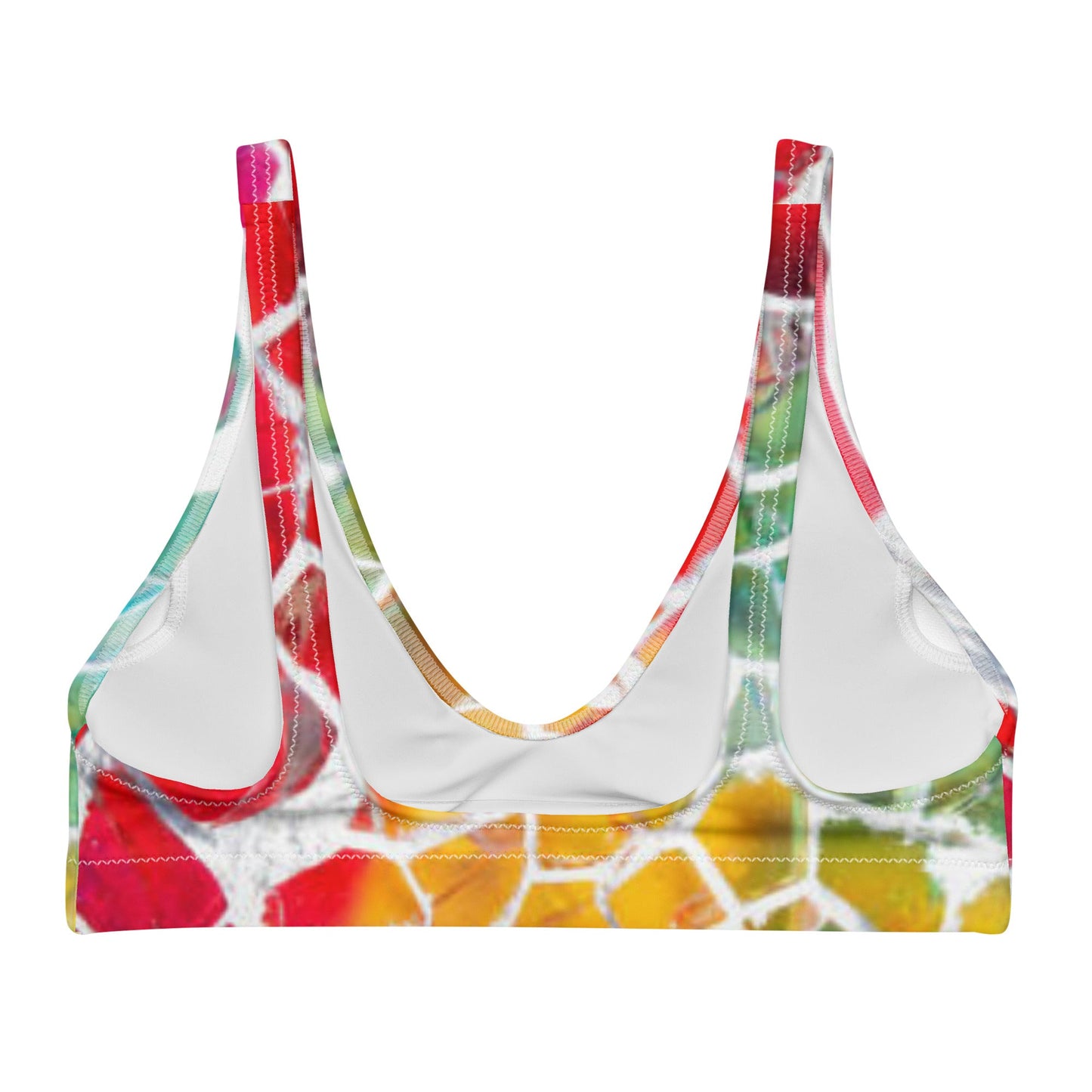 Women's padded bikini top, Red Yellow Cute Summer Bikini Top beautiful bikini top, Beach dress, Beach dress for summer and spring - PratSN