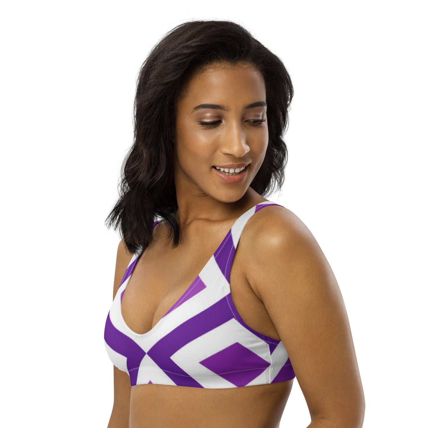 Women's padded bikini top, swimwear, classic beach dress - PratSN