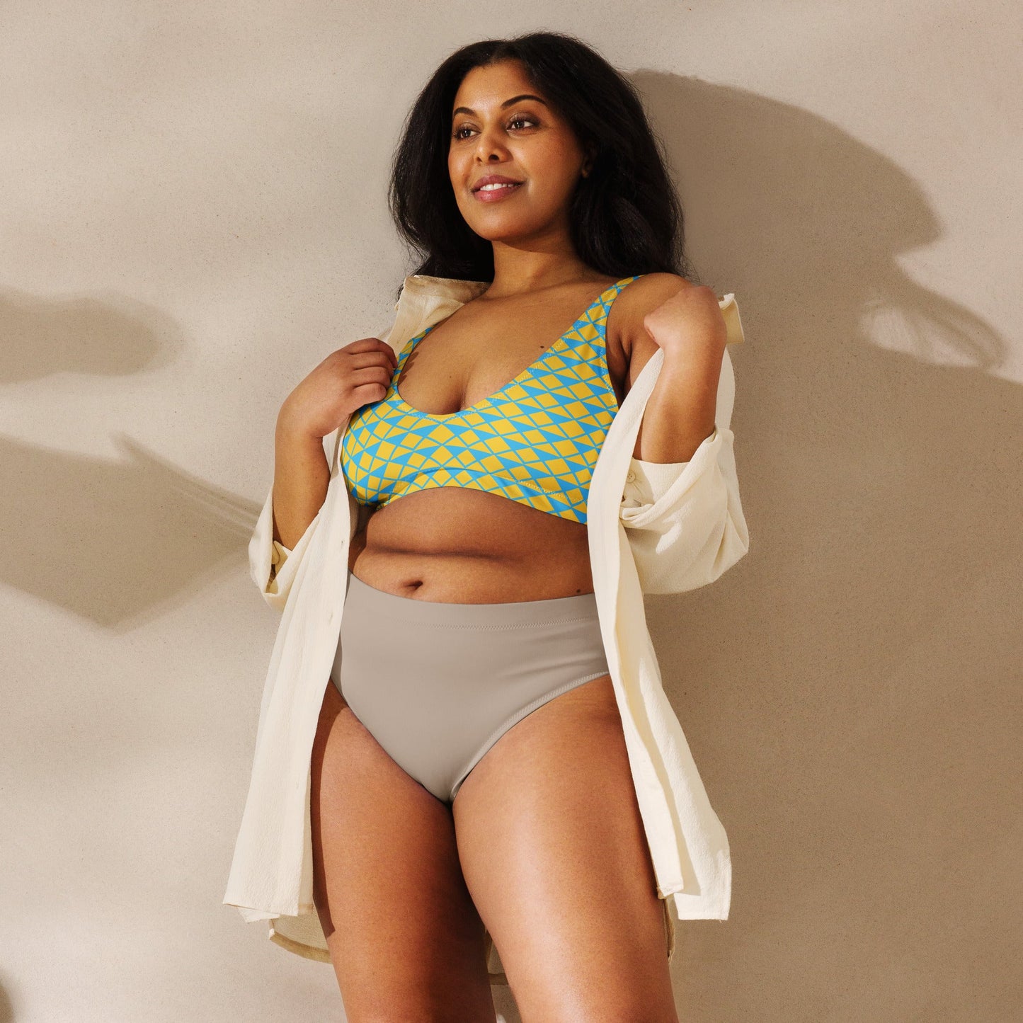 Women's padded bikini top swimwear, classic beach dress - PratSN