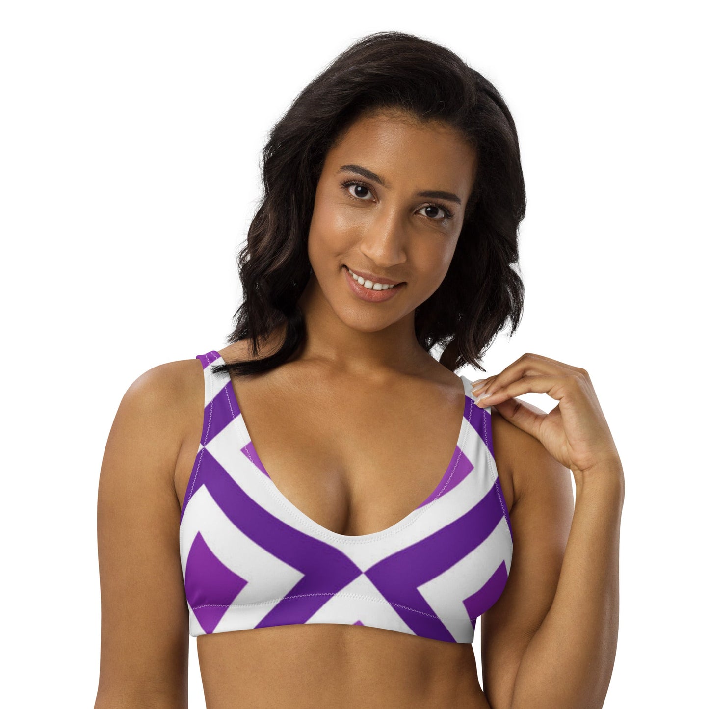 Women's padded bikini top, swimwear, classic beach dress - PratSN