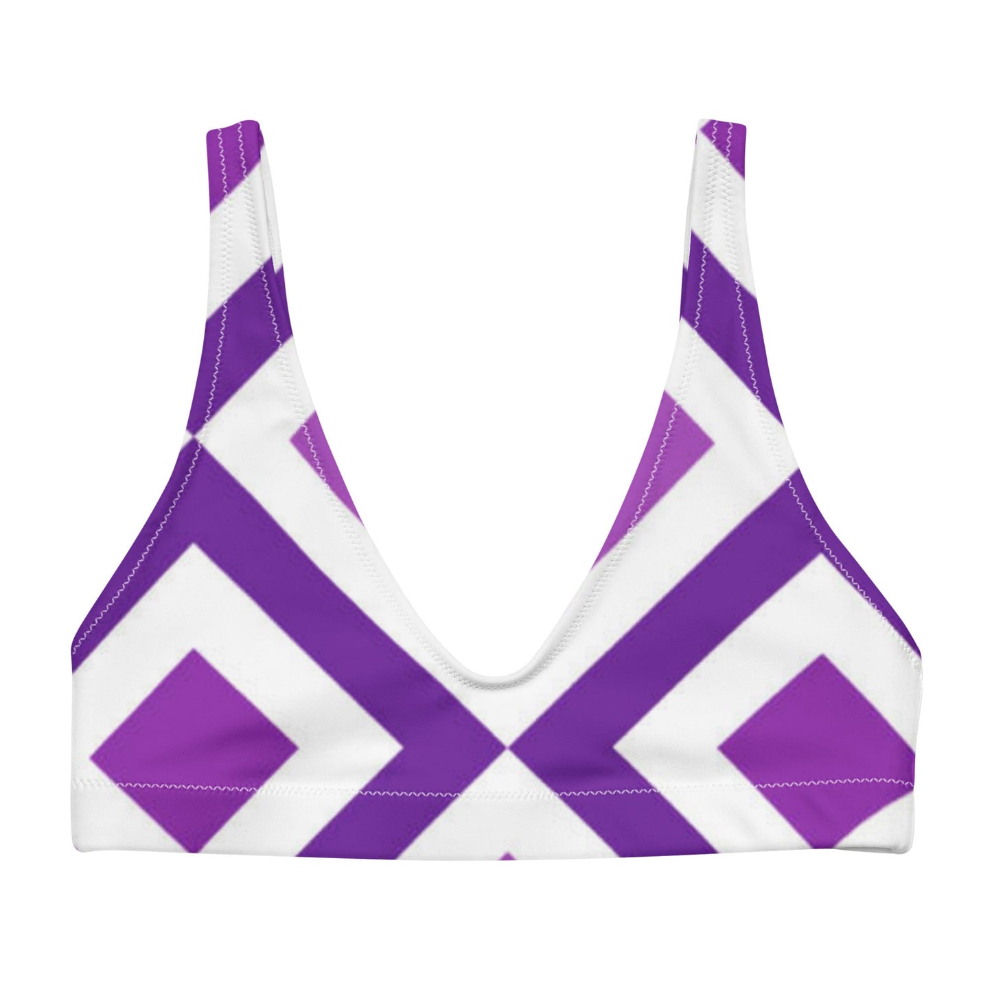 Women's padded bikini top, swimwear, classic beach dress - PratSN