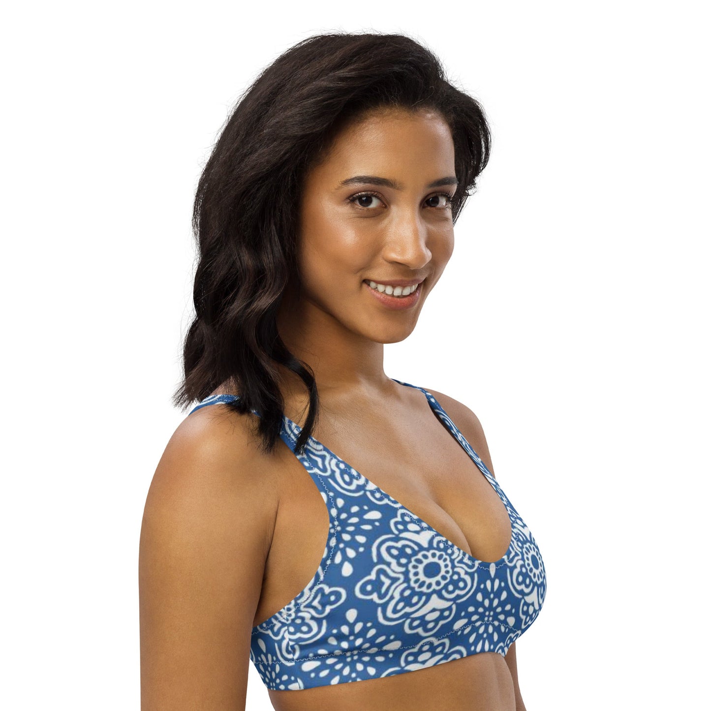Women's padded bikini top, swimwear, classic beach dress - PratSN