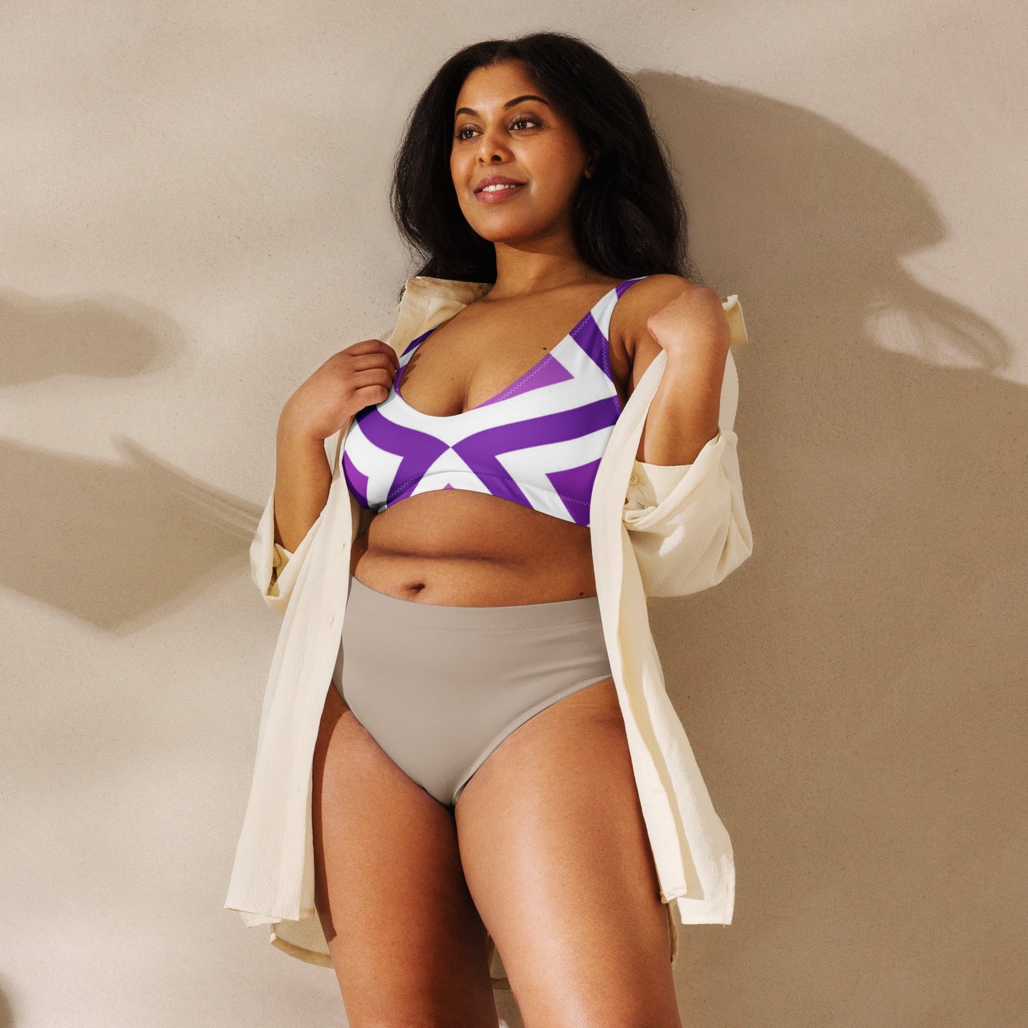 Women's padded bikini top, swimwear, classic beach dress - PratSN