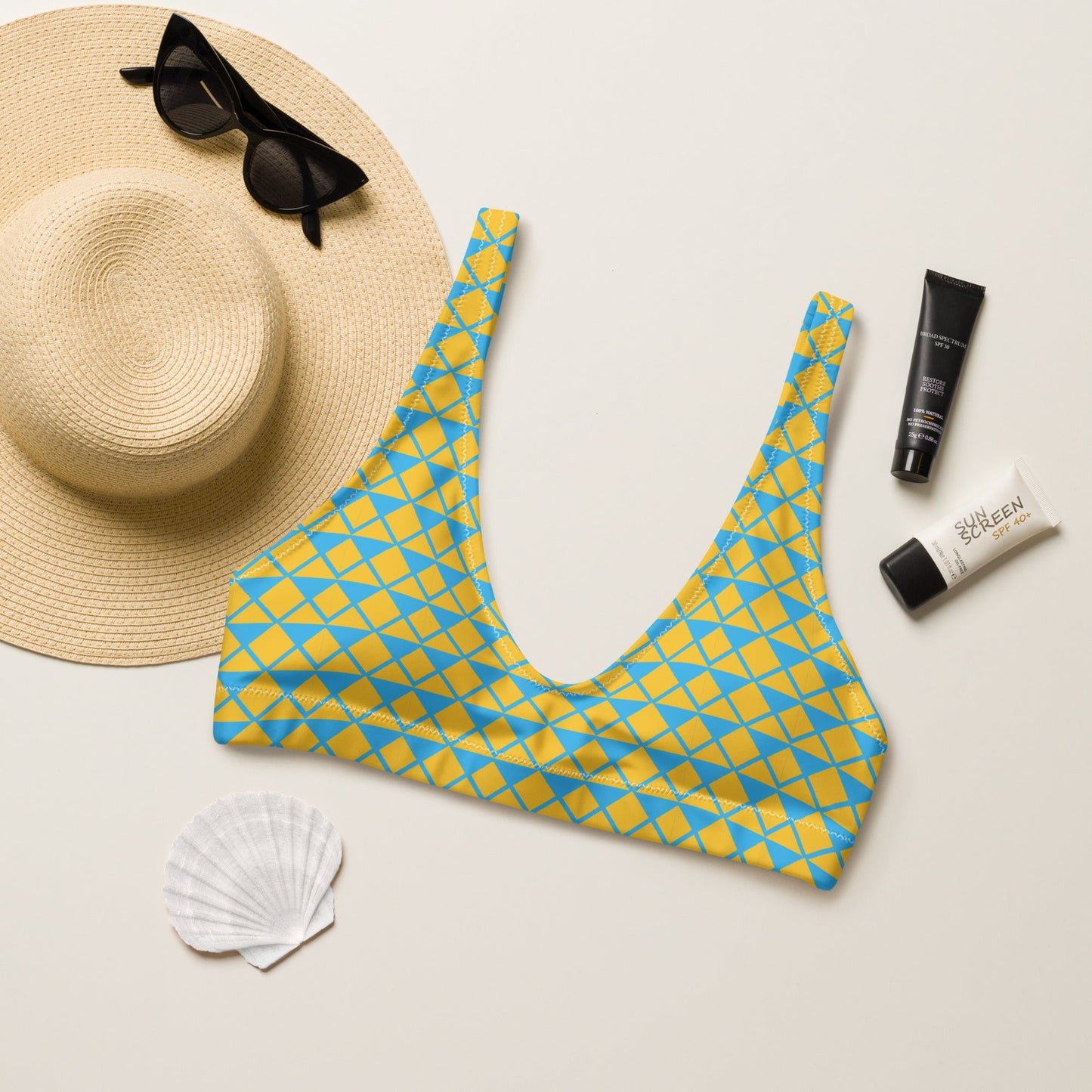 Women's padded bikini top swimwear, classic beach dress - PratSN