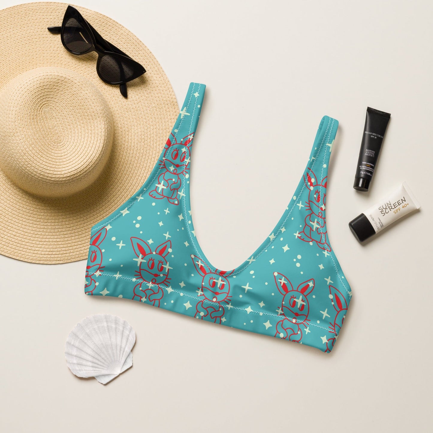 Women's padded bikini top swimwear, classic beach dress - PratSN