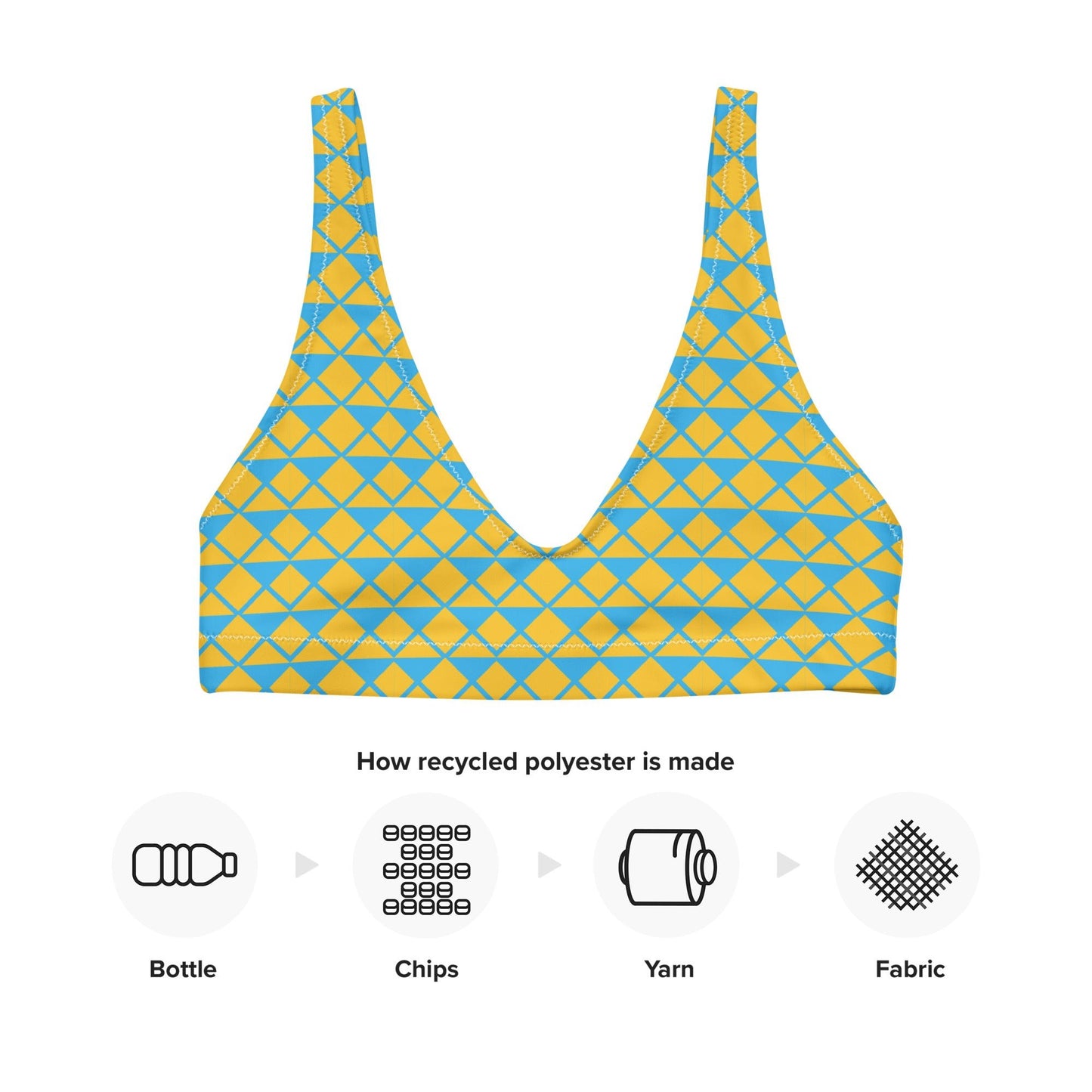 Women's padded bikini top swimwear, classic beach dress - PratSN