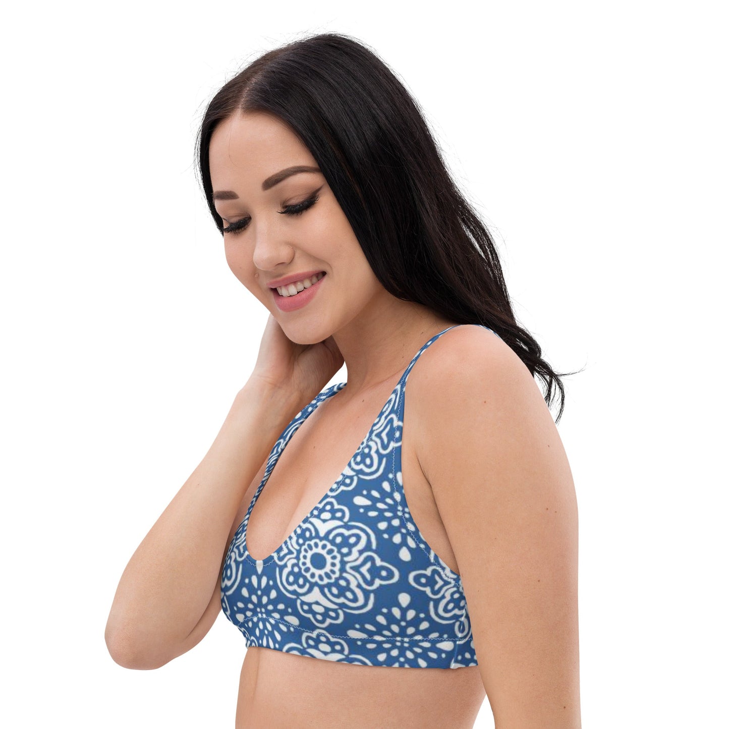 Women's padded bikini top, swimwear, classic beach dress - PratSN