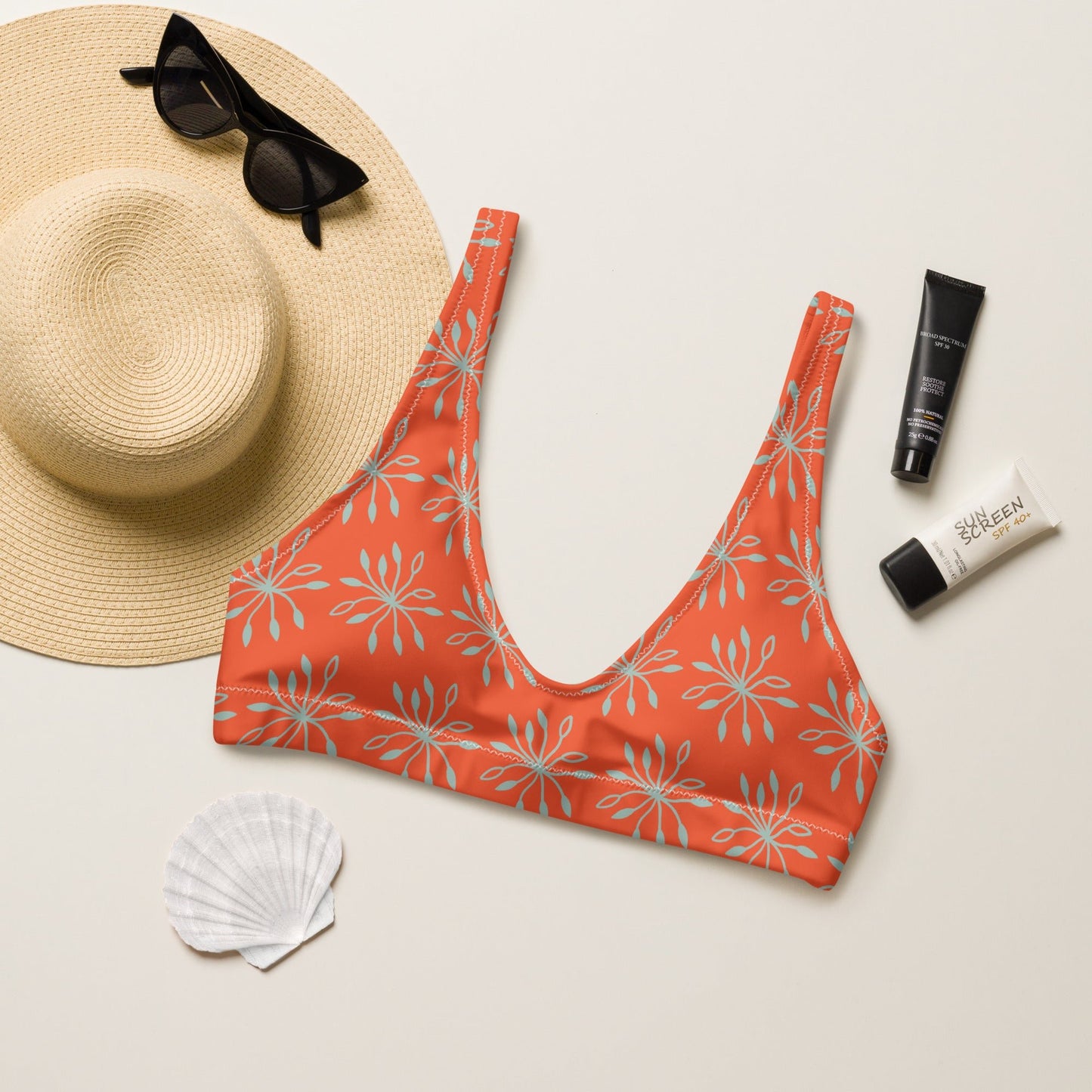 Women's padded bikini top, Women's padded bikini top, Swimsuit Top, Bathing Suit Top, Beach dress, Beach dress for summer and spring - PratSN
